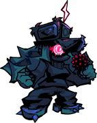 Cassette Goon's right pose.