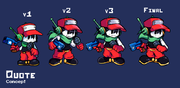 Concept gallery sprites for Quote.