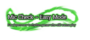 Easy Mode graphic.