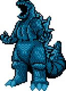 Replay Godzilla's up pose.