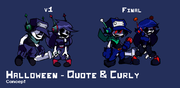 Concept gallery sprites for Halloween.
