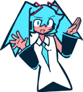 Miku's up pose.