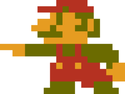 Small Mario's left pose in CCC.