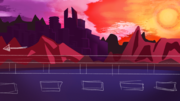 WIP of Tetanus's background.