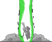 Stupor's defeat sprite.