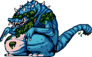 Gesujura's idle sprite.