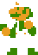 Luigi's idle sprite in CCC.