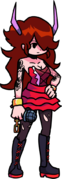 Kiki's idle sprite without her jacket.