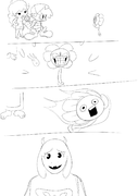 A story concept featuring Flowey