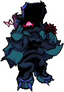 Cassette Goon's animated up pose.