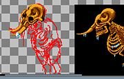 WIP Sprite for Baragon.