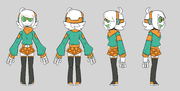 Full body references for Lu-C.