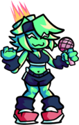 Rockette's idle sprite.