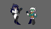 Agatha and Lucy sprites and animations.