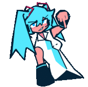 Miku's animated poses.