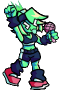 Rockette's animated up pose.