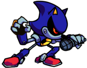 Metal Sonic's right pose.