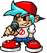 Flash Boyfriend's animated idle sprite.