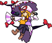 Yukari's left pose as a playable character.