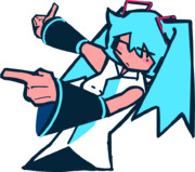 Miku's left pose.