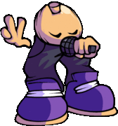 Onion Man's animated down pose.