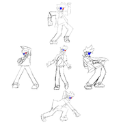 Concept Poses for Tre/vr/