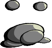 Buddy's animated down pose.