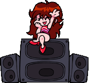 GF animated cheering sprite.