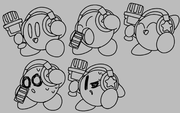 Pose concepts for Kirby