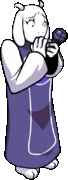 Toriel's animated shock.