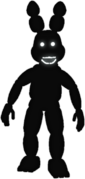 Shadow Bonnie's idle sprite.