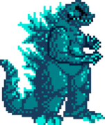 Godzilla's idle sprite.