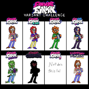 Variant challenge done by the artist