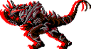 Monster X's alt left pose.