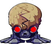 Omega's idle sprite.