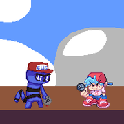 Scrapped sprite of another opponent.