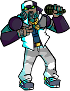 Cherno's up pose.