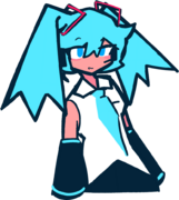 Miku's idle sprite.