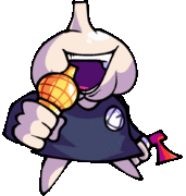 Garlic Dude's animated up pose.