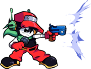 Quote's Shooting Sprite