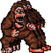 King Kong's alt down pose.